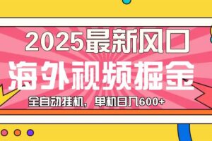 （13649期）最近风口，海外视频掘金，看海外视频广告 ，轻轻松松日入600+