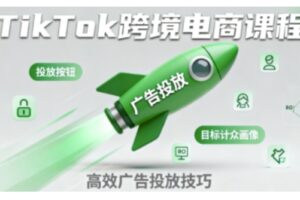 TikTok跨境电商全流程实操课，助力从业者掌握TikTok跨境电商运营核心技能，高效开展业务