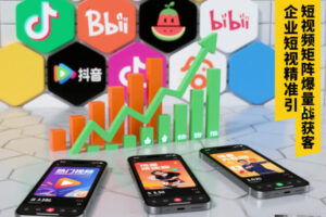 企业短视频精准引流矩阵获客,短视频矩阵爆量战法